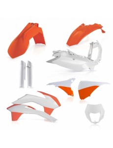 KIT PLÁSTICOS COMPLETO ACERBIS KTM EXC / EXC-F 2014 - 2015 COR ORIGINAL 015